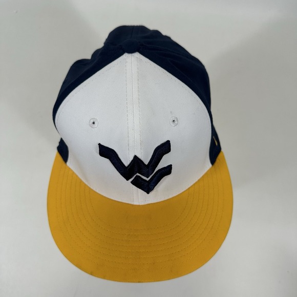 WVU Mountaineers Nike True Snapback Hat Cap NCAA West Virginia Football - Picture 3 of 9